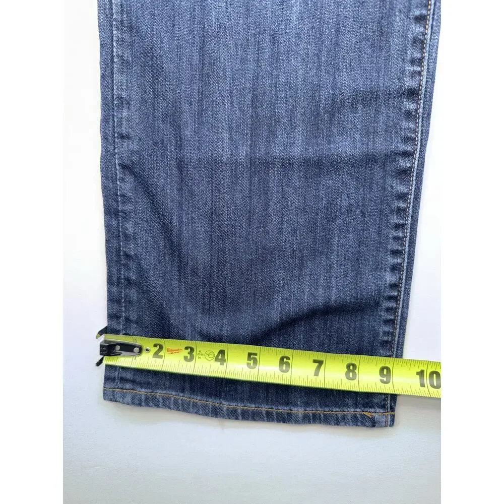 Lucky Brand 361 Vintage Straight Jeans Men's 33x30 Medium Dark Wash Baggy Y2K
